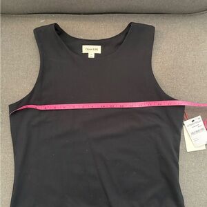 Open Edit Black Sleeveless Blouse XL NWT